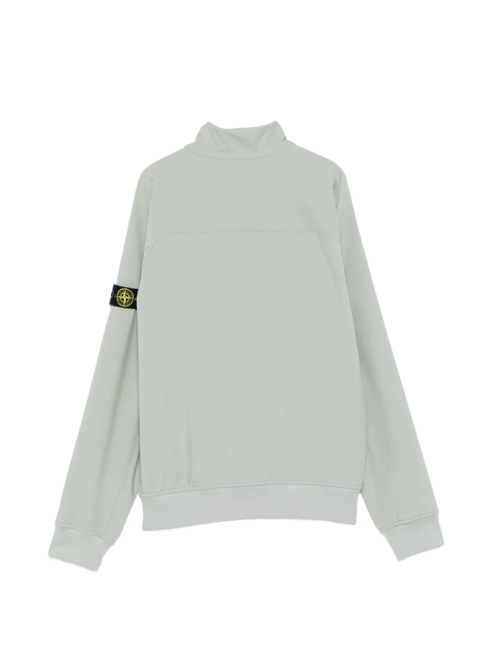Куртка с логотипом и застежкой-молнией Stone Island Junior, зеленый — фото 2