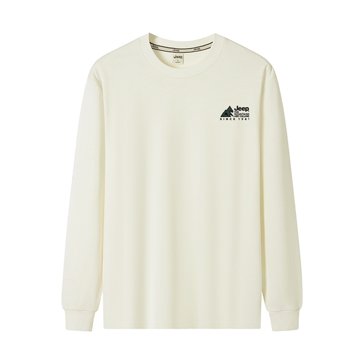 

Футболка мужская с круглым вырезом Moderate Jeep, экрю