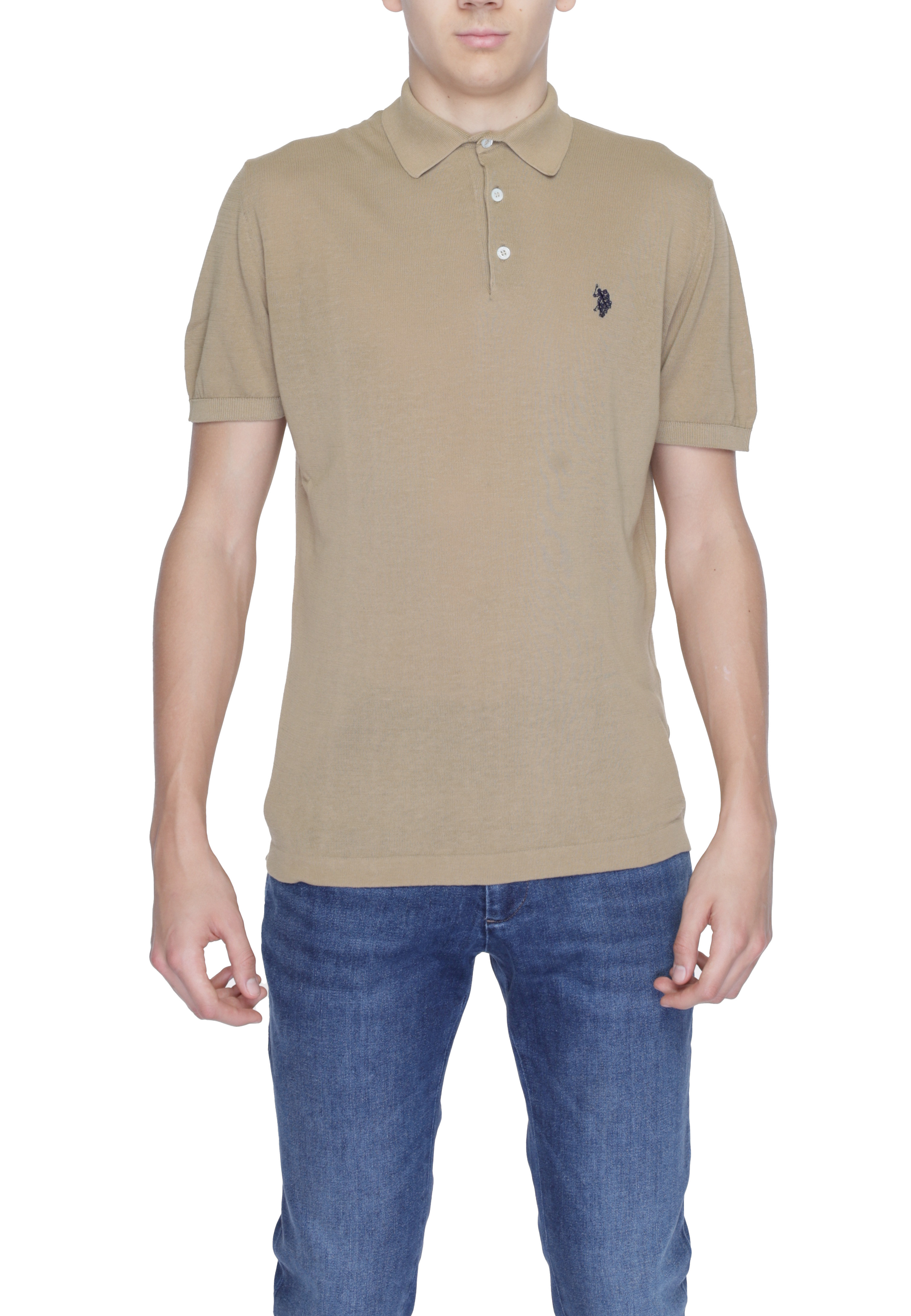 

Свитер U.S. Polo Assn., бежевый