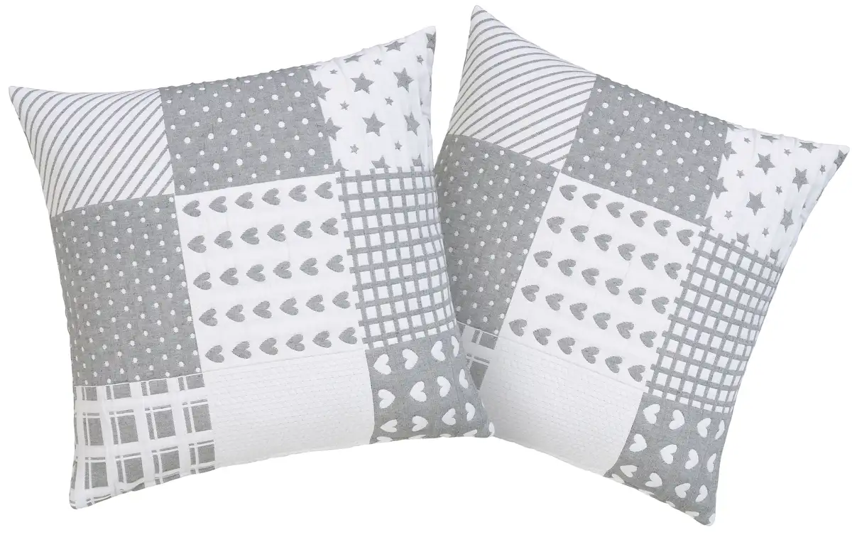 

Чехлы на подушки Lüttenhütt "Gretje" 50х50 см, серый