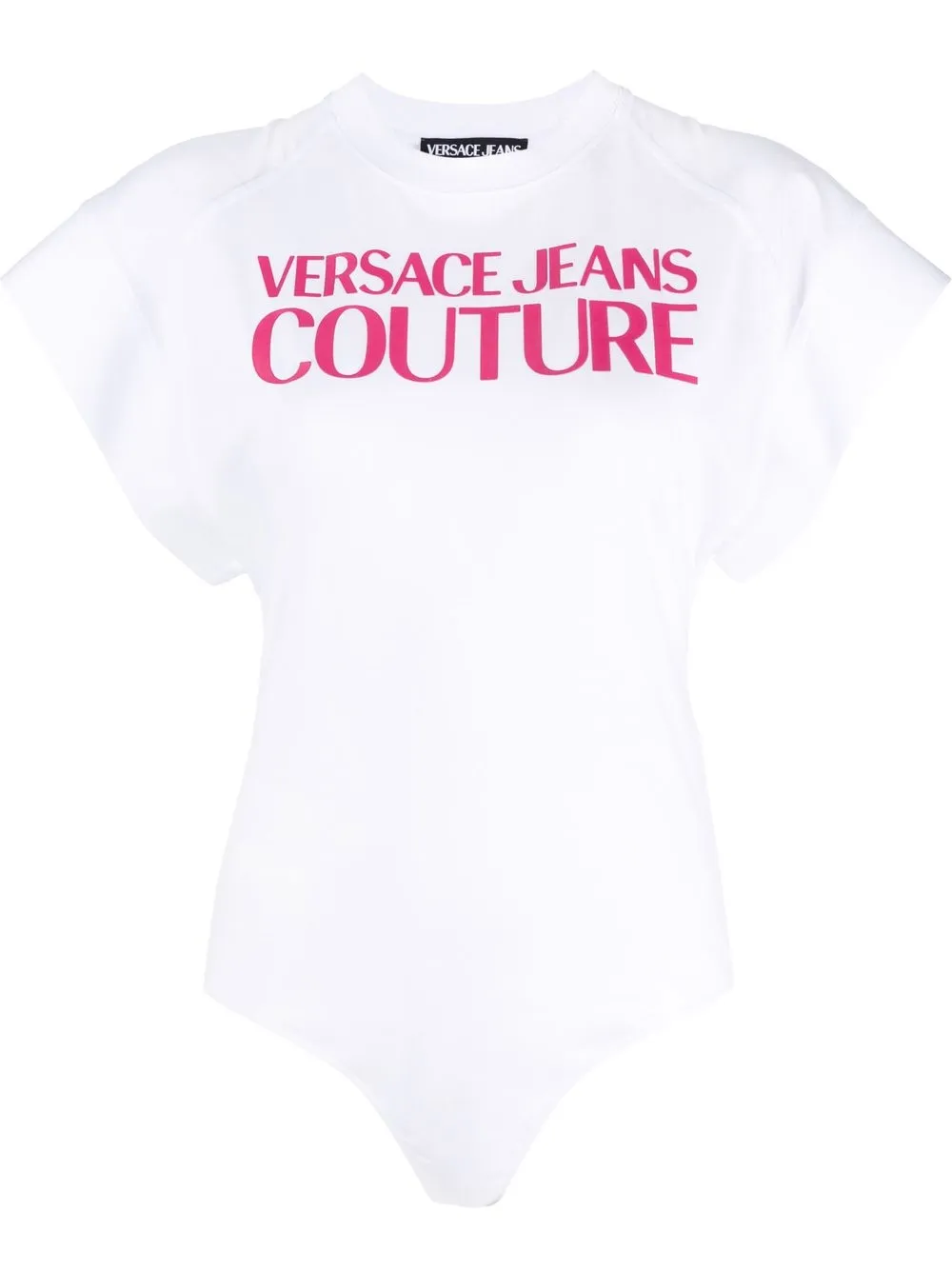 

Футболка с логотипом Versace Jeans Couture, белый