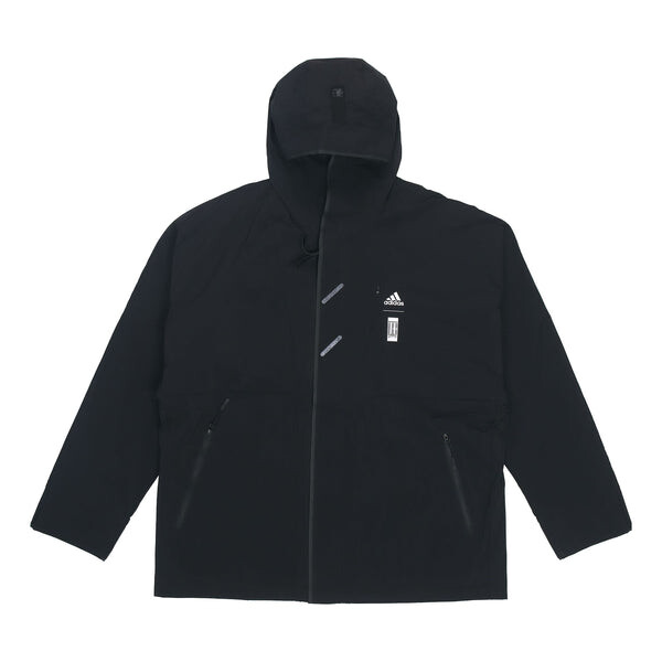 

Куртка Men's adidas Wj Wv Jkt Martial Arts Series Logo Hooded Fleece Lined Sports Jacket Black, черный