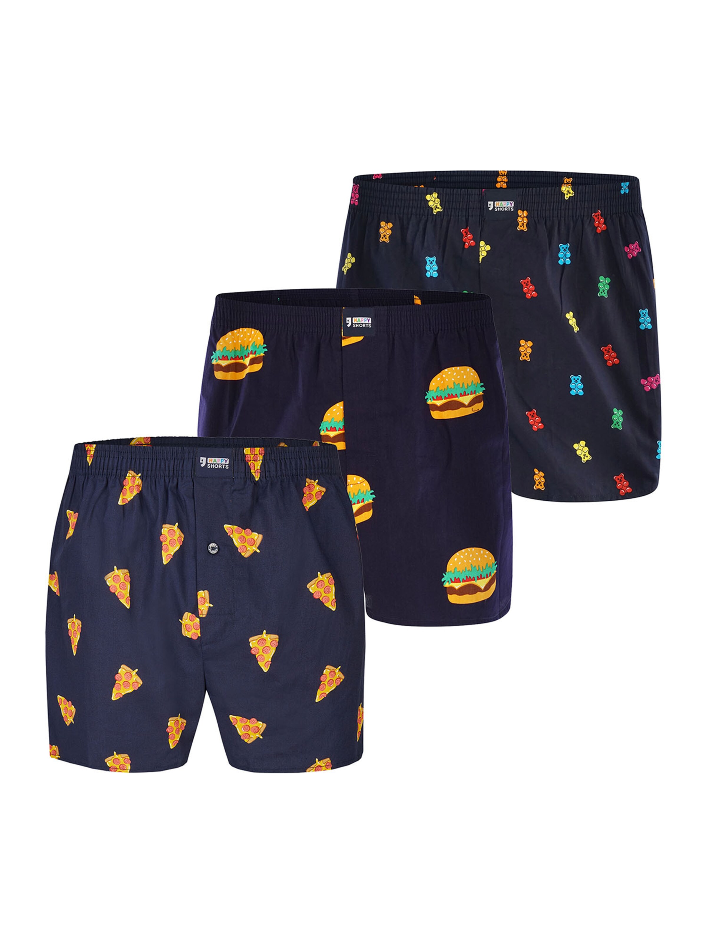 

Happy Shorts Боксеры 'Motive' в темно-синем цвете