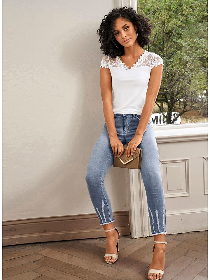 

Джинсы облегающего кроя синего цвета WITT WEIDEN