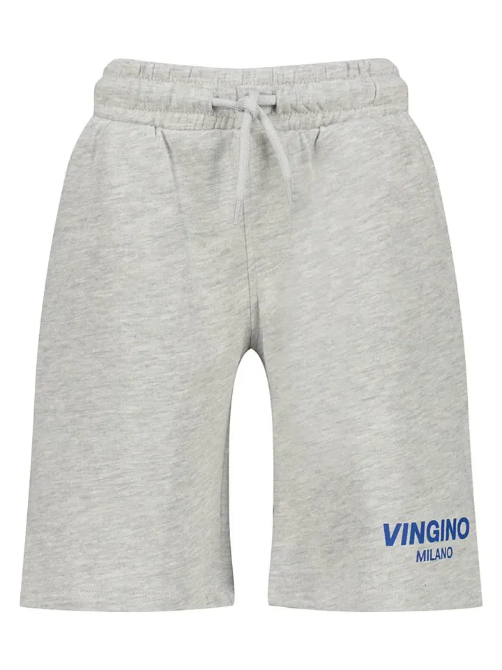 Шорты спортивные с утяжкой, Vingino, серый