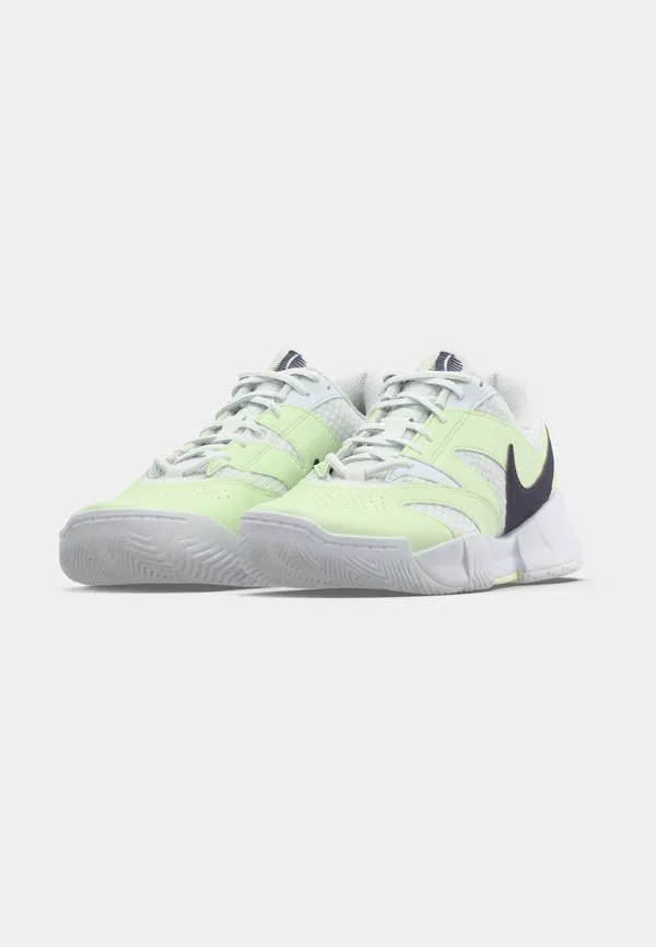 Теннисные кроссовки court lite 4 hc all-court Nike Performance, White/Dark Raisin/Volt Tint — фото 3