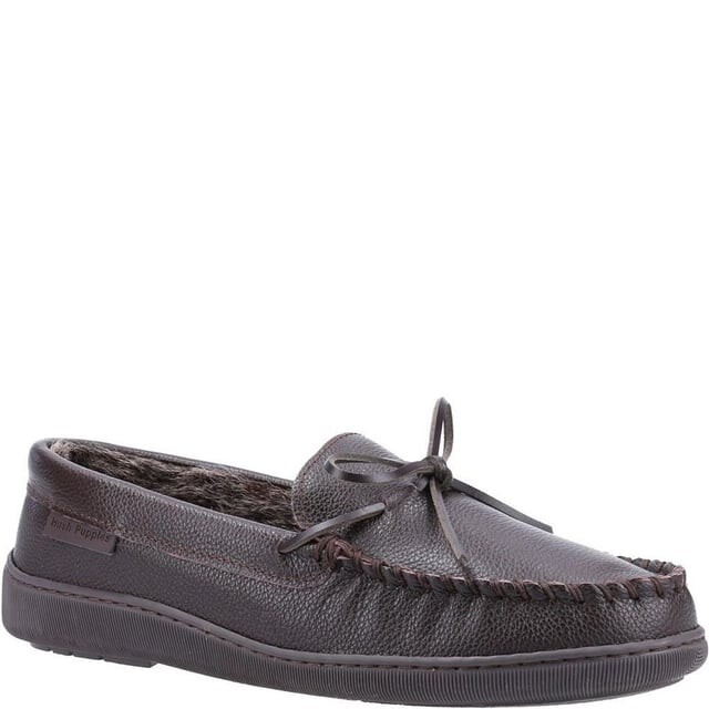 

Мужские кожаные тапочки ace Hush Puppies, коричневый