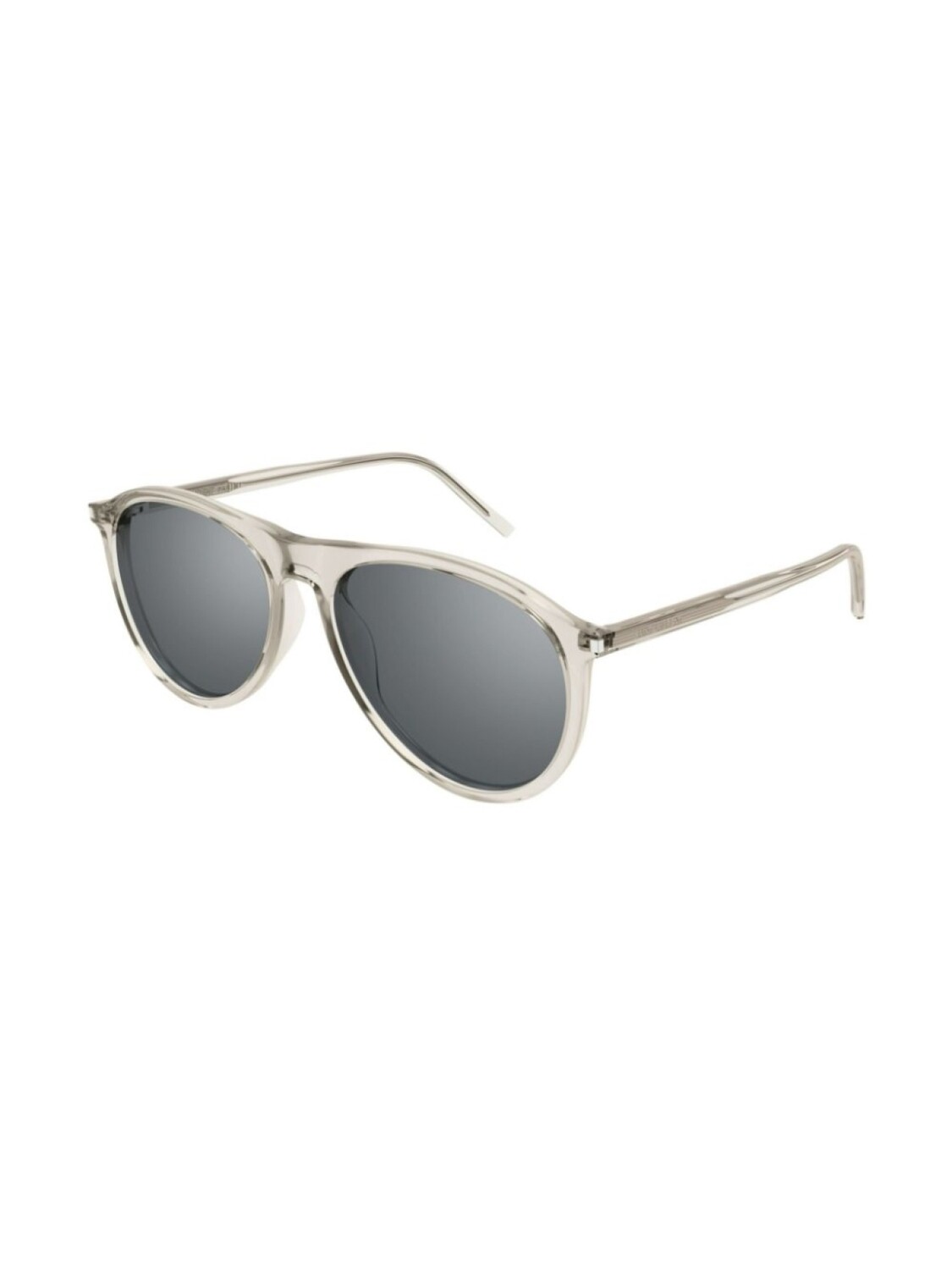 Солнцезащитные очки-пилоты 667 Saint Laurent Eyewear, нейтральный цвет — фото 2