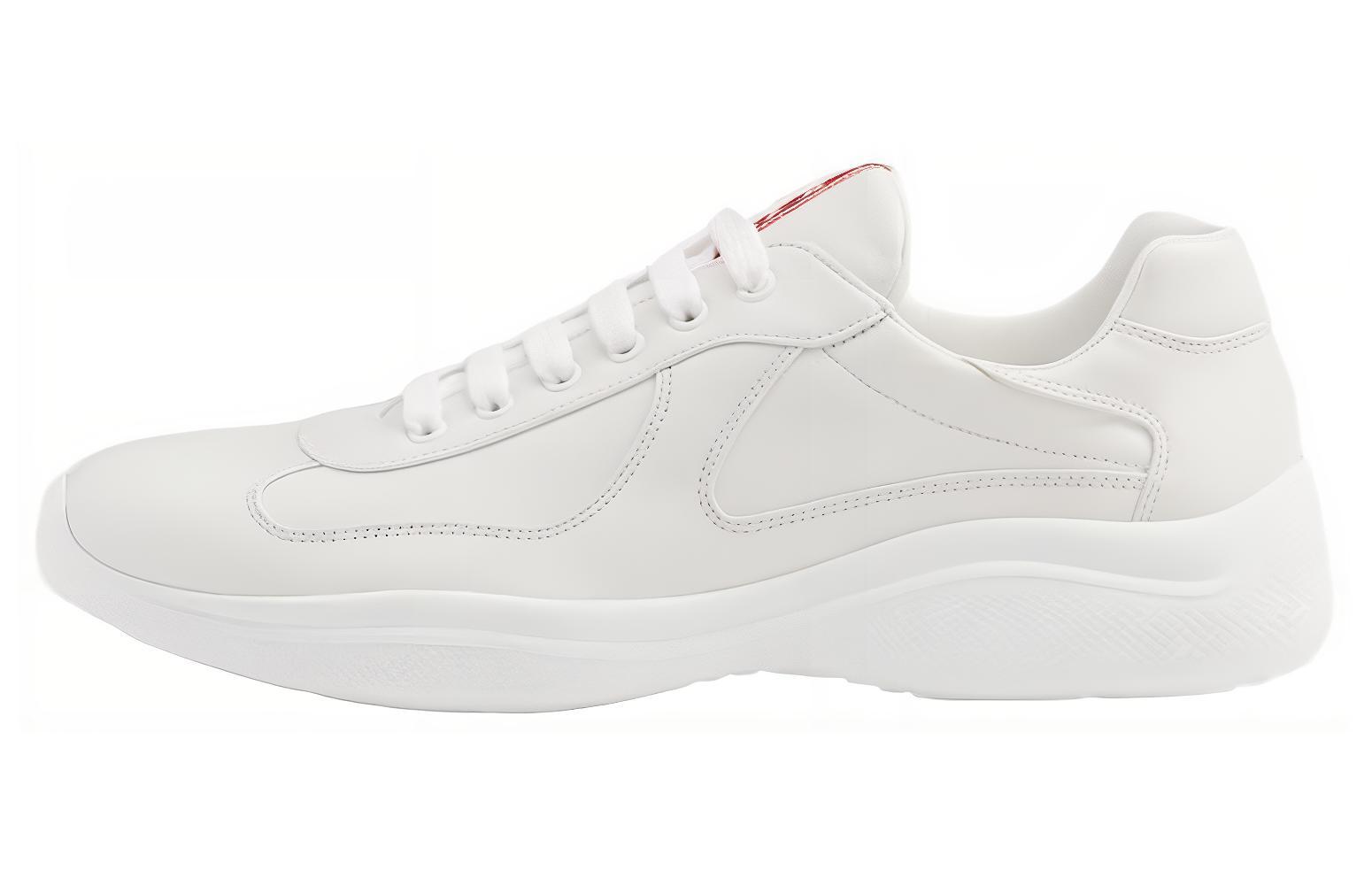 

Кроссовки America's Cup Low-Top Casual Men's White PRADA