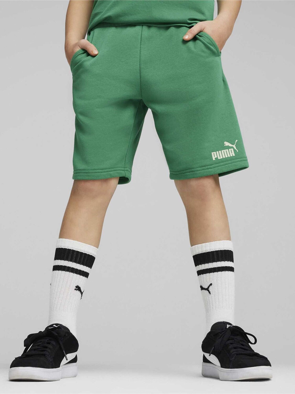 

Шорты Puma ESS+ MID 90ss TR B, зеленый