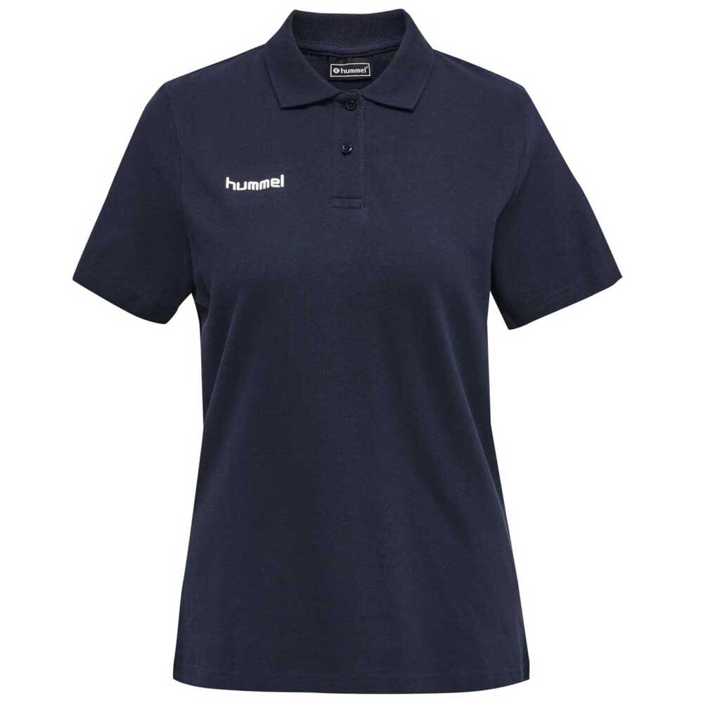 

Поло с коротким рукавом Hummel Go Cotton, синий