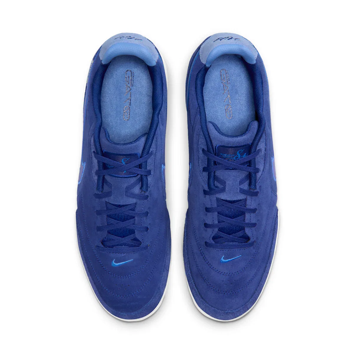 Мужские низкие футбольные бутсы Tiempo Streetgato PRM для игры в помещении/на корте Nike, синий — фото 4