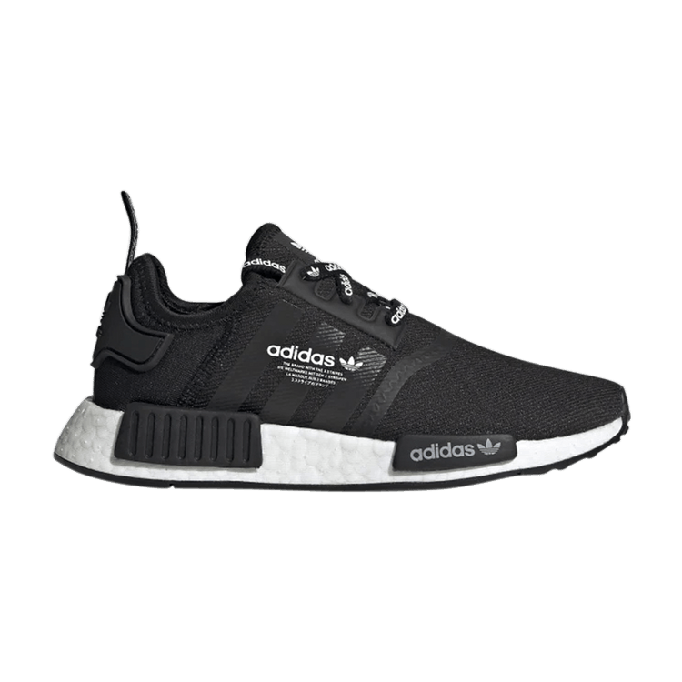 

Кроссовки adidas NMD_R1 J 'Logos', черный