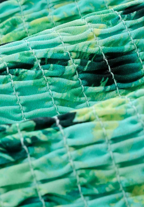 Топ для бикини Next, aqua green lime animal, бирюзово-зеленый с анималистичным принтом — фото 2