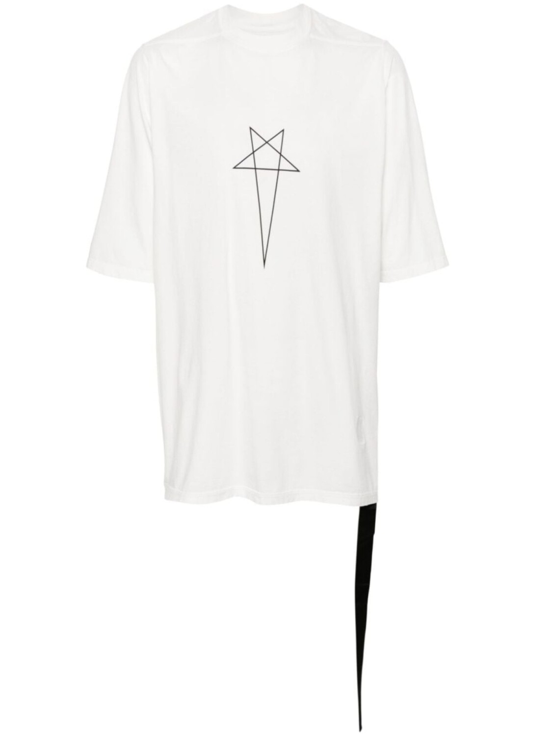 

Rick Owens DRKSHDW футболка Jumbo из органического хлопка, белый