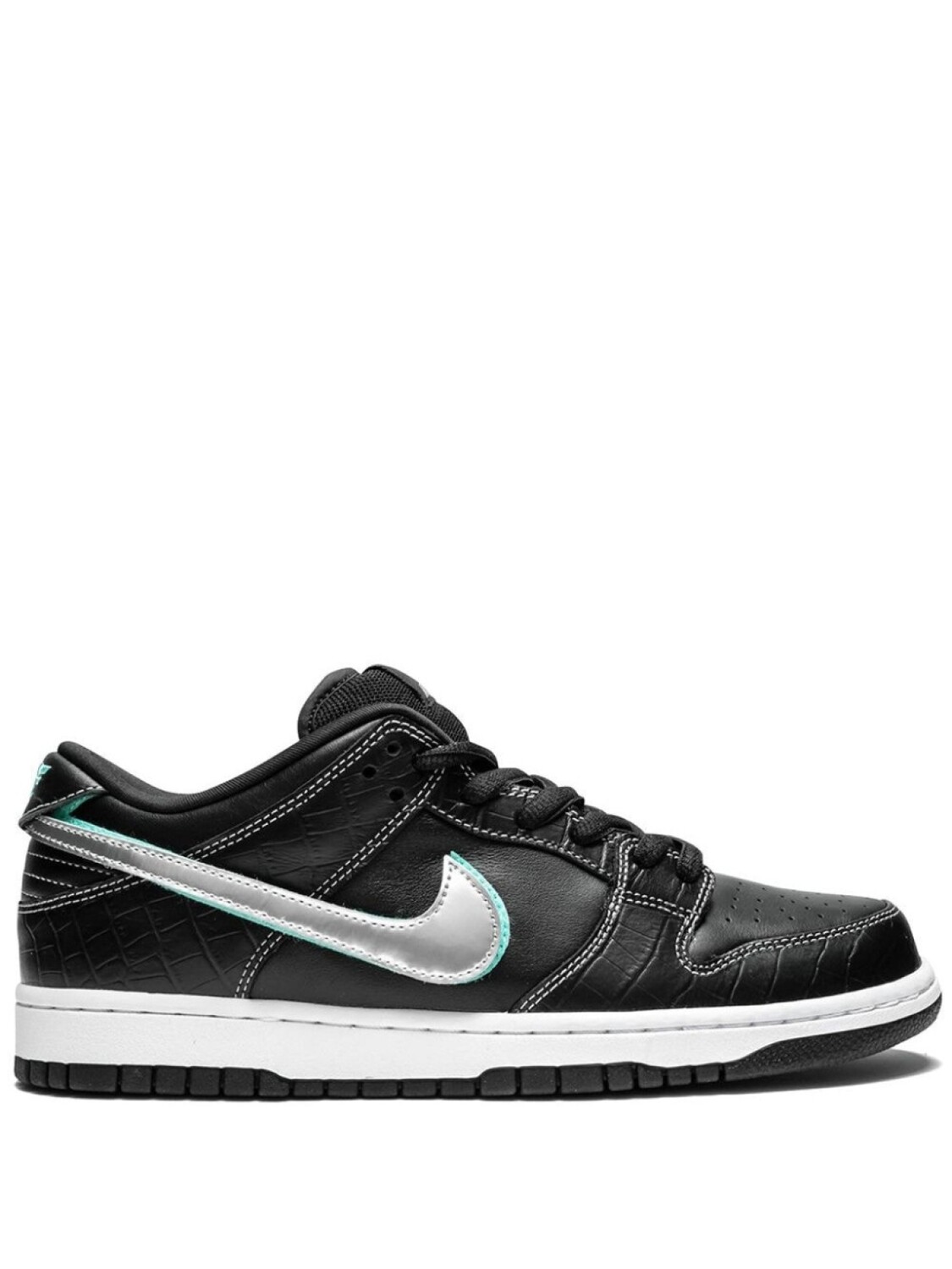 

Кроссовки Nike Dunk Low Pro OG QS, черный/серебристый