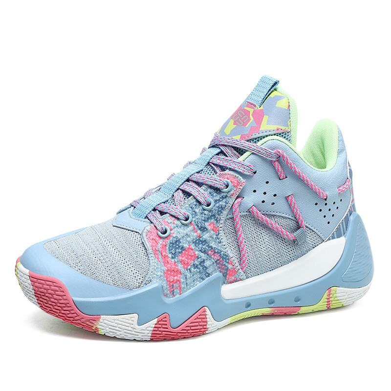

Баскетбольные кроссовки Basketball Shoes Unisex High-Top Cindiress, цвет Ice Blue