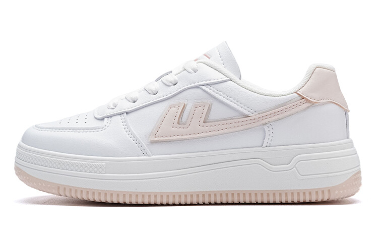 

Кроссовки WARRIOR Skateboarding Shoes Women's Low-top Pink, белый/красный
