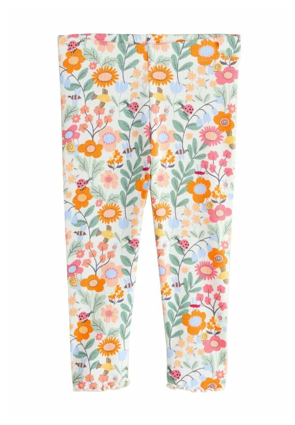 Леггинсы и брюки прямого кроя Next, Orange Ditsy Floral