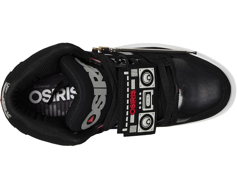 Мужские кроссовки Osiris NYC 83 CLK Black/Red/Boombox — фото 2