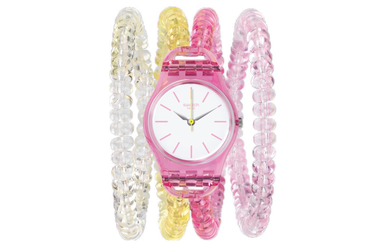 

SWATCH Часы Women's 25mm White Watch LP145, White Dial