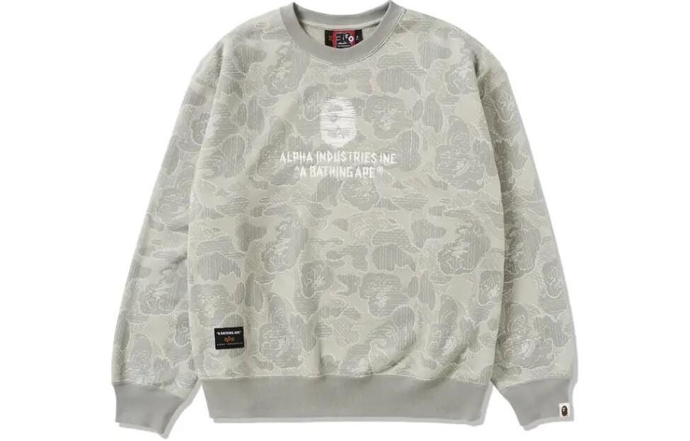 

Alpha Industries X Свитер мужской A Bathing Ape, коричневый