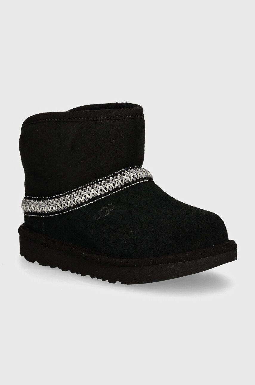 

Детские зимние сапоги UGG CLASSIC MINI CRESCENT, черный