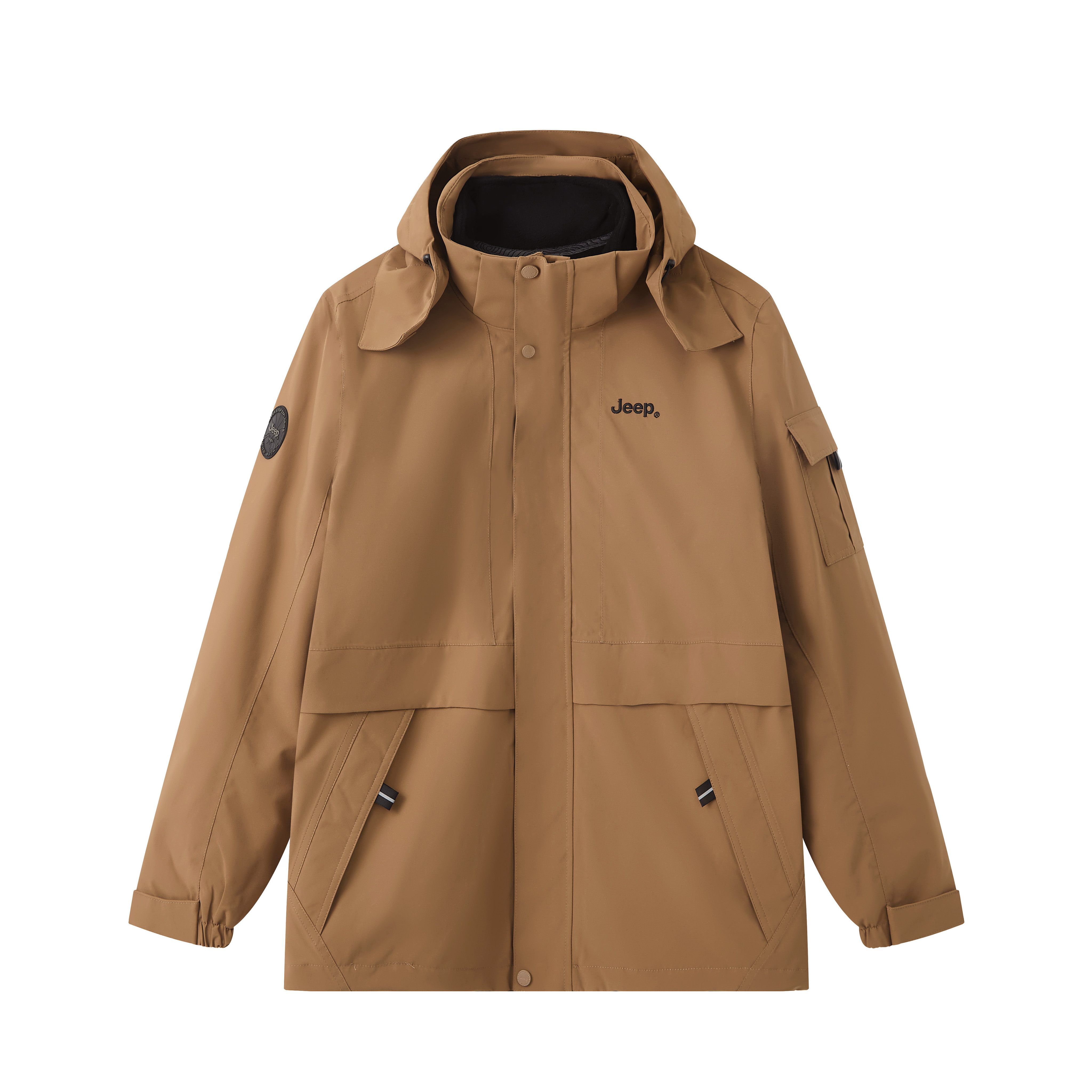 

Ветровка холодостойкая дождезащитная унисекс Jeep, desert коричневый