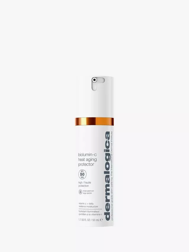 Крем для лица SPF50 DERMALOGICA Увлажняющий Biolumin-C Heat Ageing Protector
