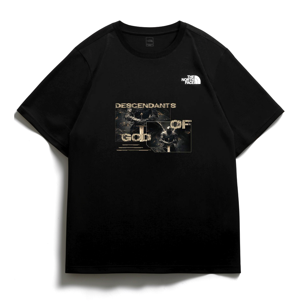 

THE NORTH FACE Футболка унисекс черная, Черный, THE NORTH FACE Футболка унисекс черная