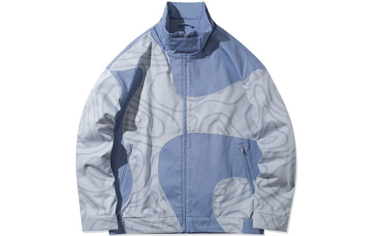 

LiNing Куртка баскетбольная мужская голубая, Mist Blue