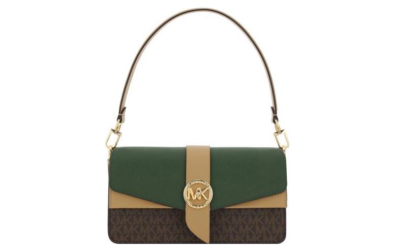 

MICHAEL KORS Портативная поясная сумка через плечо женская зеленая