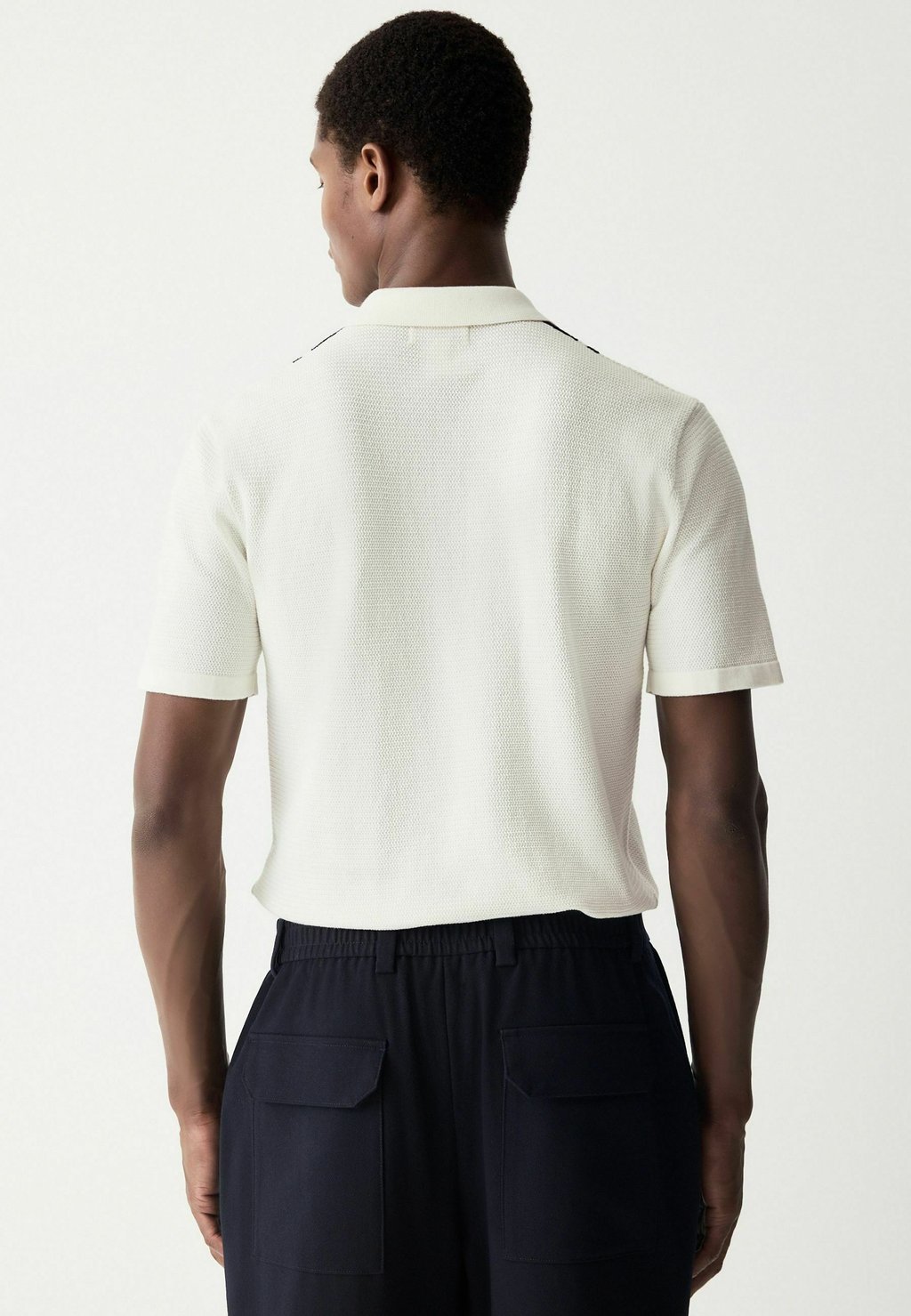 

Рубашка поло REGULAR FIT SHORT SLEEVE VERTICAL STRIPE Next, белый