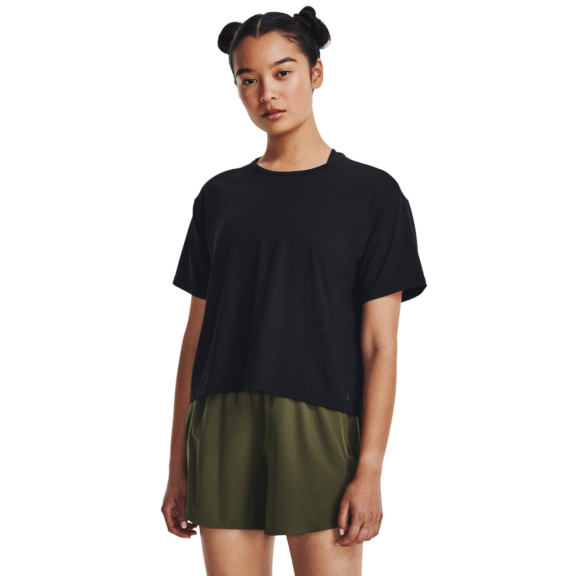 

Футболка Under Armour Motion Short, цвет Black/Jet Gray
