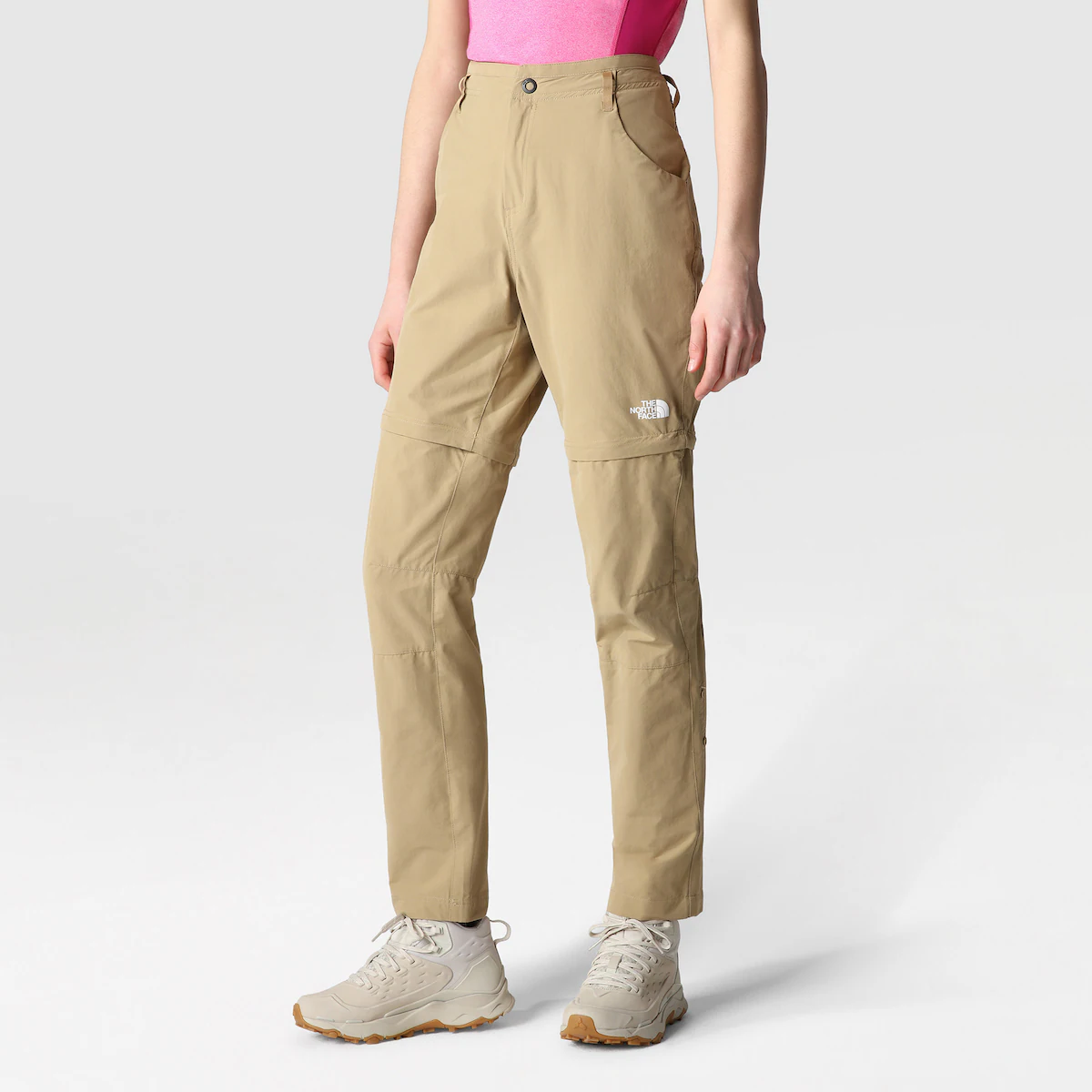 

Женские прямые брюки-трансформеры The North Face Exploration Convertible Regular, бежевый