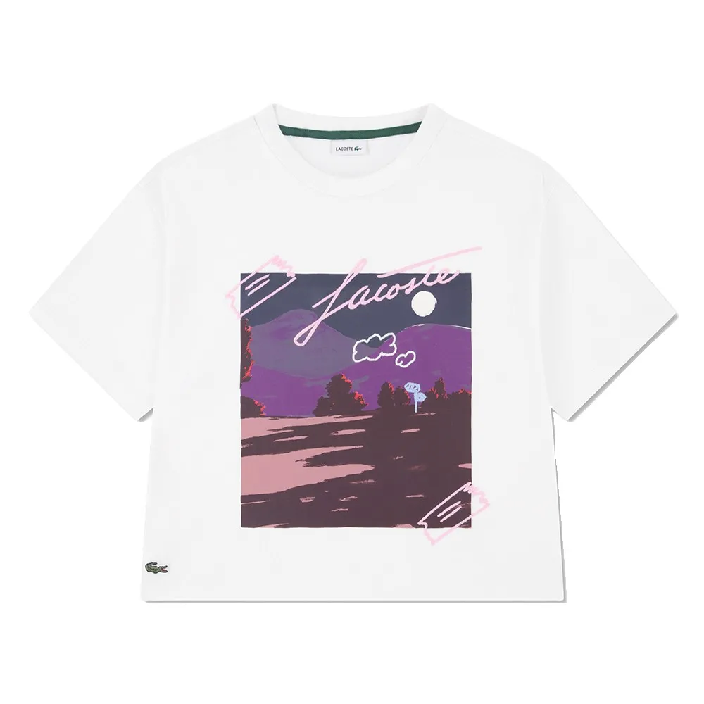 

Футболка с коротким рукавом Lacoste 347368, белый