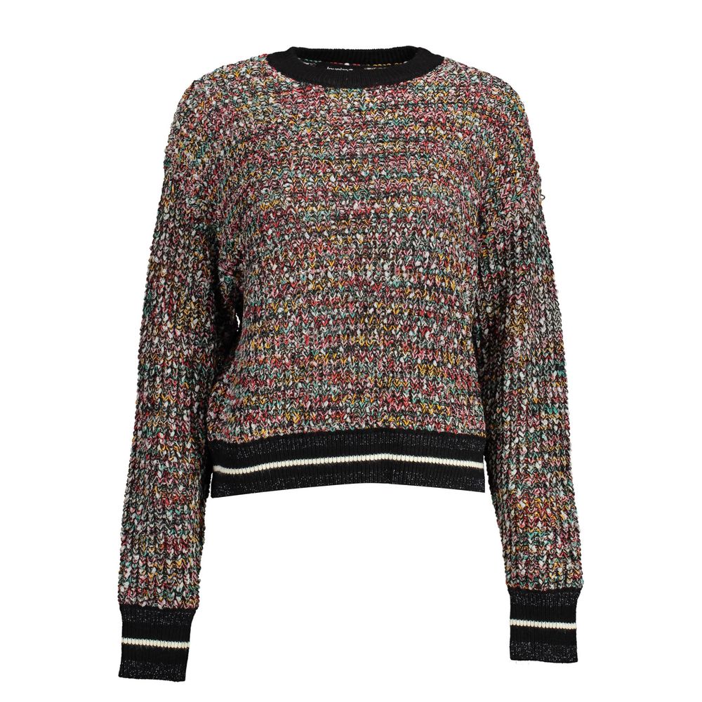 

Черный женский свитер из полиамида Desigual