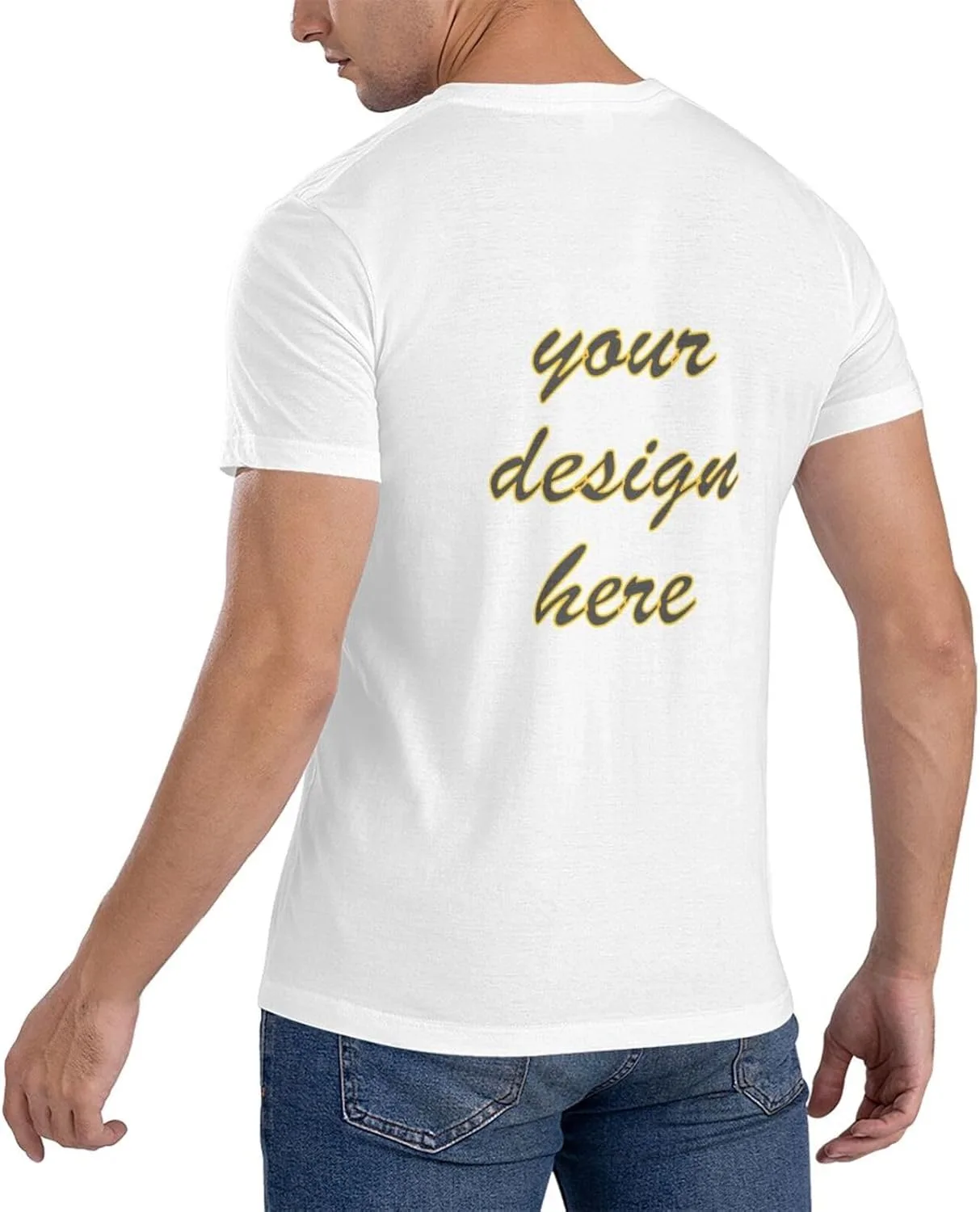 Футболка Custom T Shirts Design для мужчин — фото 2