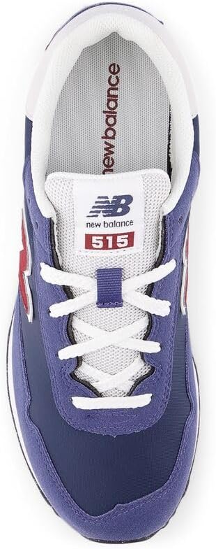 Кроссовки New Balance Kids 515 V1 на шнуровке, Dream State/Monarch Burgundy — фото 3