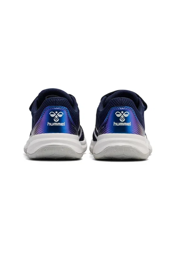 Кроссовки Hummel Multiplay flex vc 2.0 jr trainers, белый мультиколор — фото 4