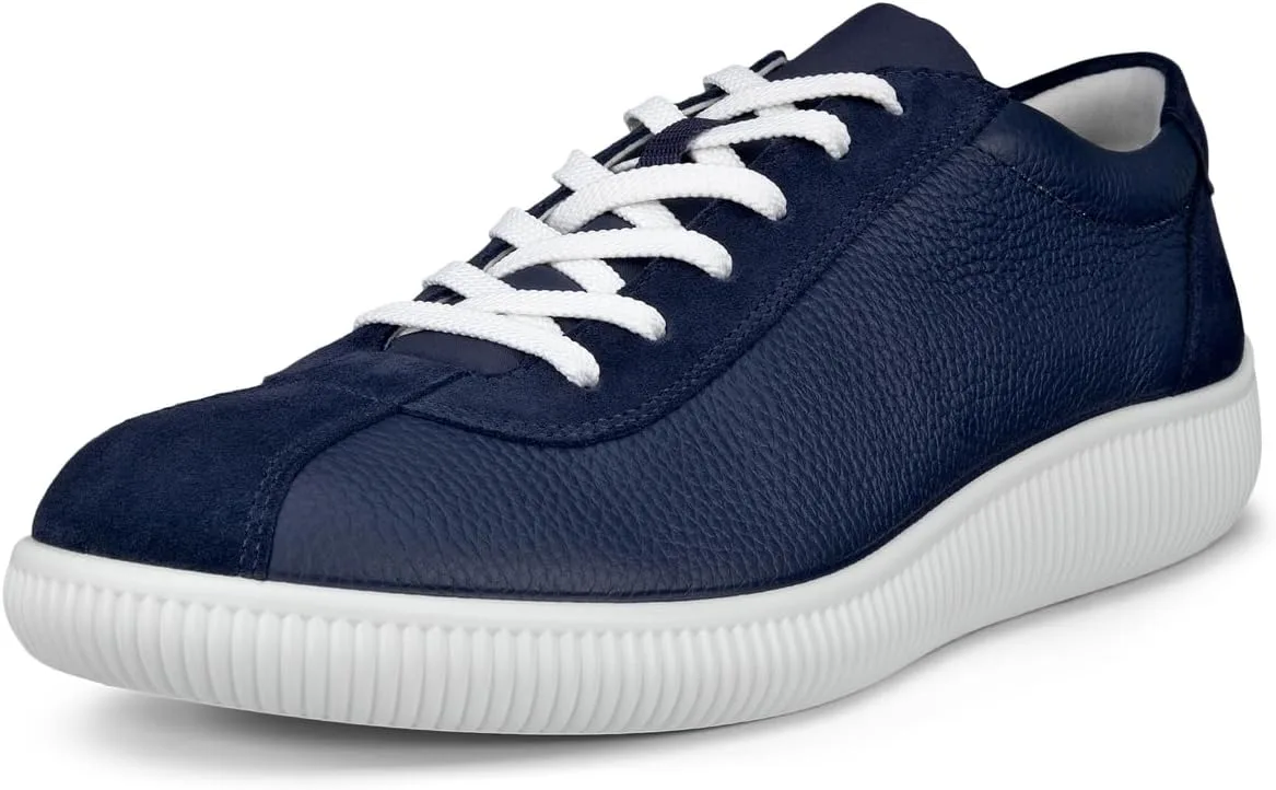 Мужские кроссовки ECCO Soft Zero на шнуровке, темно-синий — фото 2
