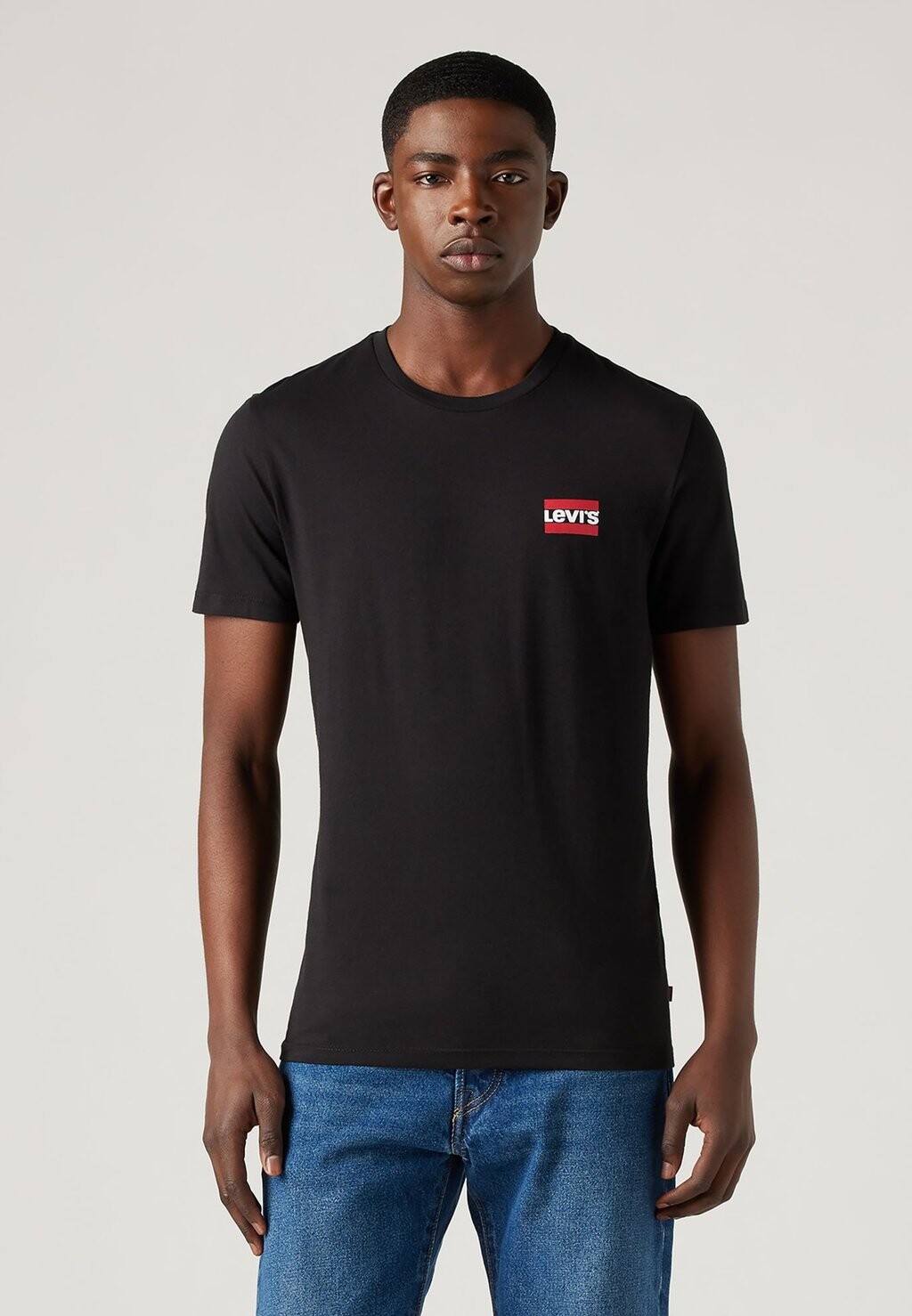 Базовая футболка Crewneck Graphic 2 Pack Levi's, белая/черная — фото 4