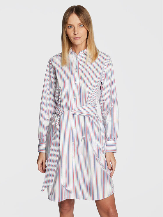 

Платье-рубашка стандартного кроя Tommy Hilfiger, белый