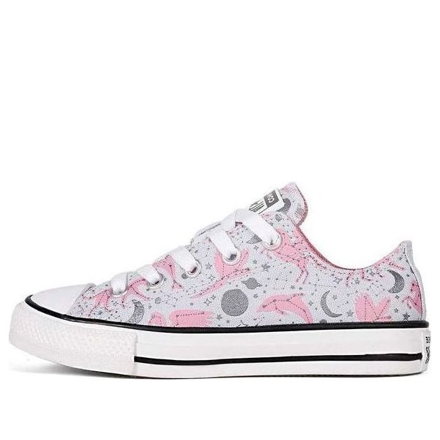 

Кеды Converse Chuck Taylor All Star 'White Pink Black', серый