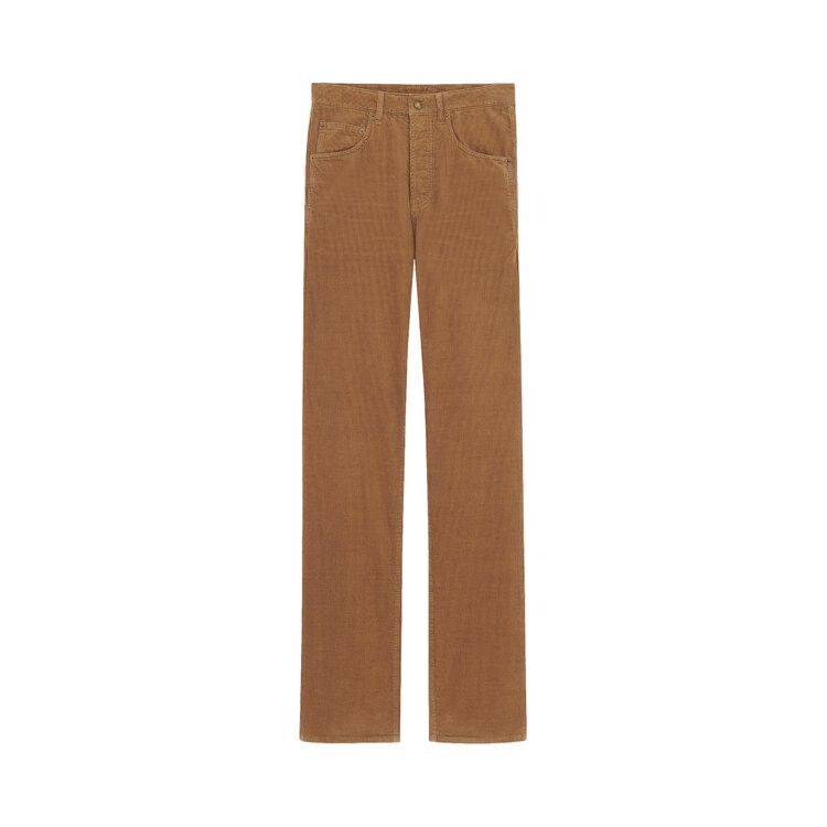 

Брюки Saint Laurent Long Baggy Pant, коричневый