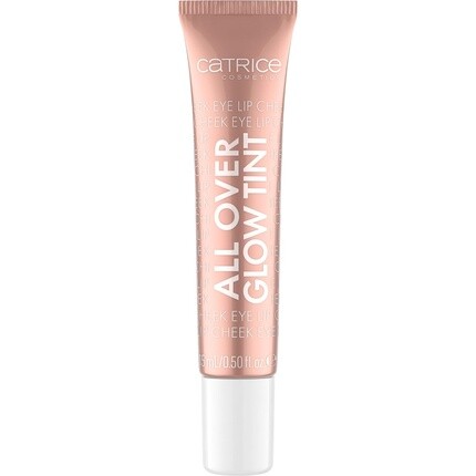 

Многофункциональный жидкий хайлайтер Catrice All Over Glow Tint с витамином С, ниацинамидом, скваленом и пантенолом, 0,51 жидкая унция