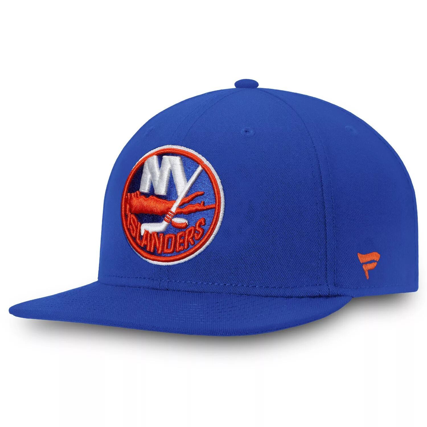 

Мужская приталенная шляпа с фирменным логотипом Fanatics Royal New York Islanders Core Primary