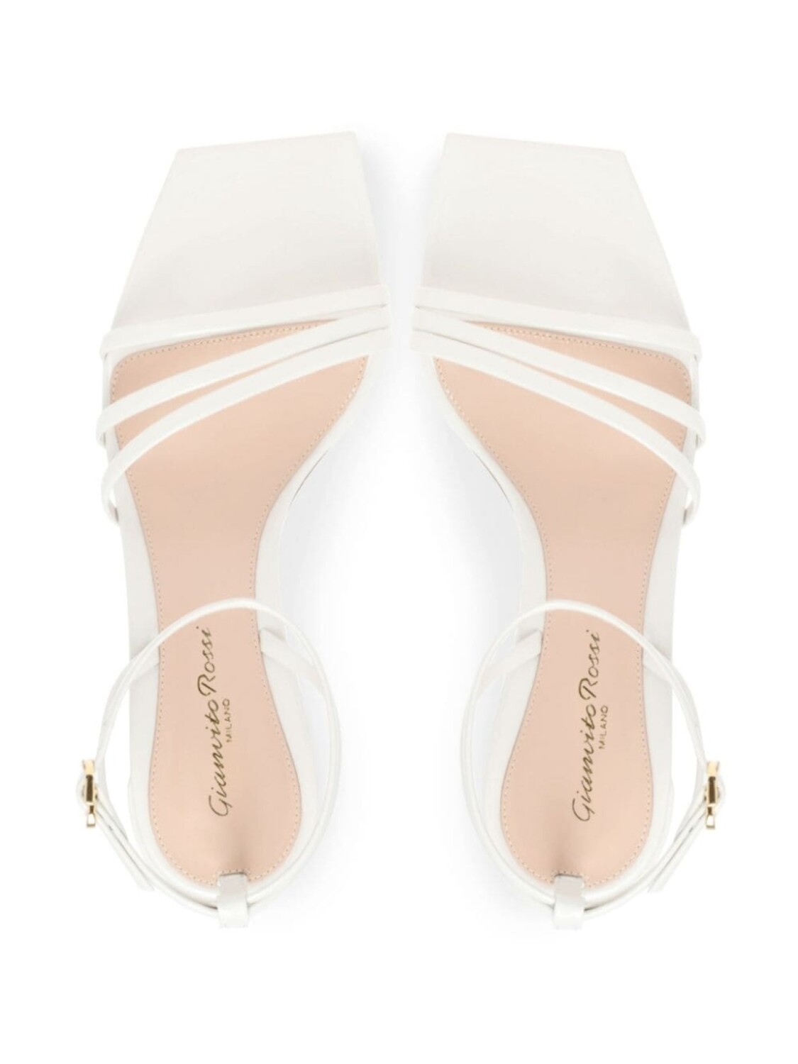 

Gianvito Rossi босоножки Brielle 55, белый