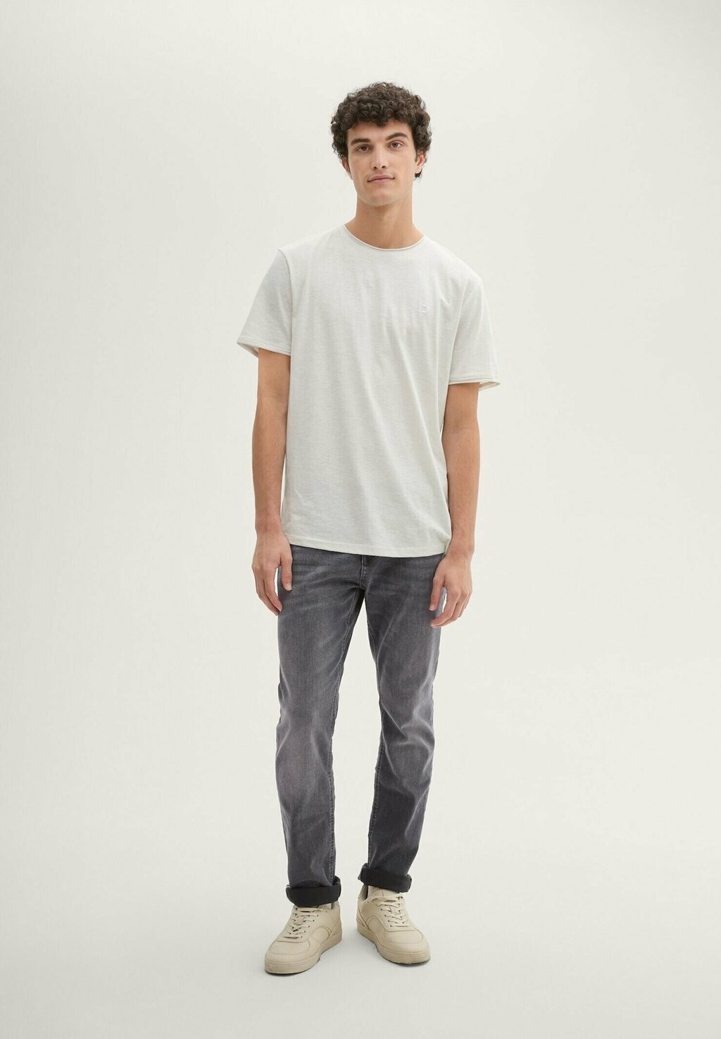 

Джинсы прямого кроя SUPERFLEX AEDAN TOM TAILOR DENIM, темно-серый