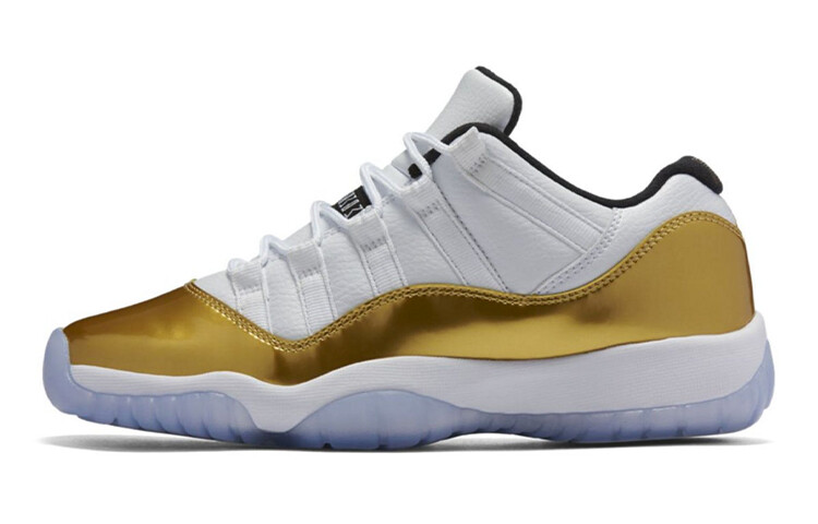

Кроссовки Jordan Air Jordan 11 Vintage Basketball, белый/темно-желтый